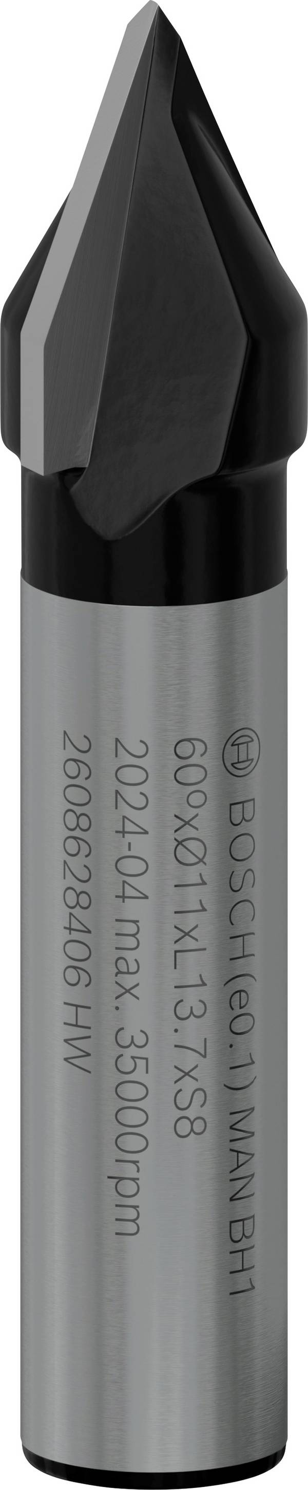 Bosch Accessories 2608628406 drážkovací fréza, tvrdokov, Délka 45 mm, Vnější Ø 11 mm, Ø hřídele 8 mm
