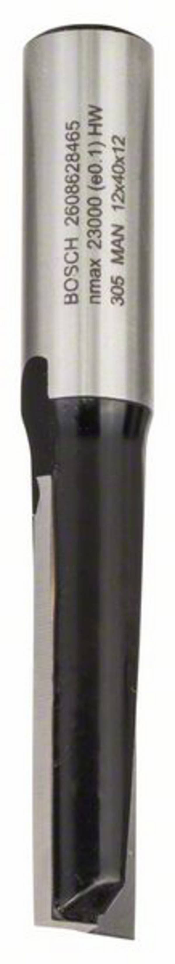 Bosch Accessories 2608628465 drážkovací fréza, tvrdokov, Délka 81 mm, Vnější Ø 12 mm, Ø hřídele 12 mm