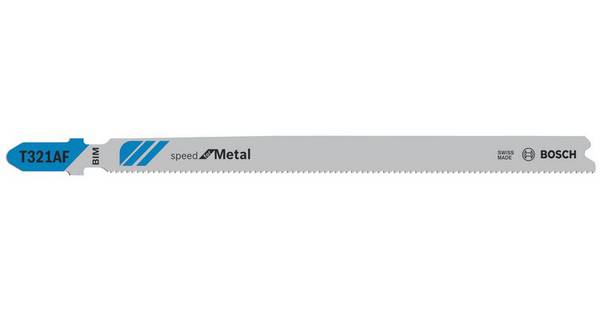 Bosch Accessories 2608636705 Pilový plátek do kmitací pily T 321 AF - Speed for Metal 5 ks