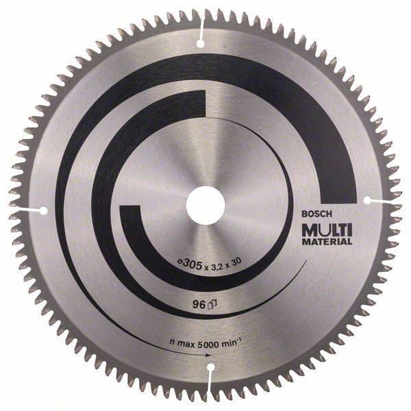 Bosch Accessories Multi Material 2608640453 tvrdokovový pilový kotouč   305 x 30 x 3.2 mm Počet zubů (na palec): 96 1 ks