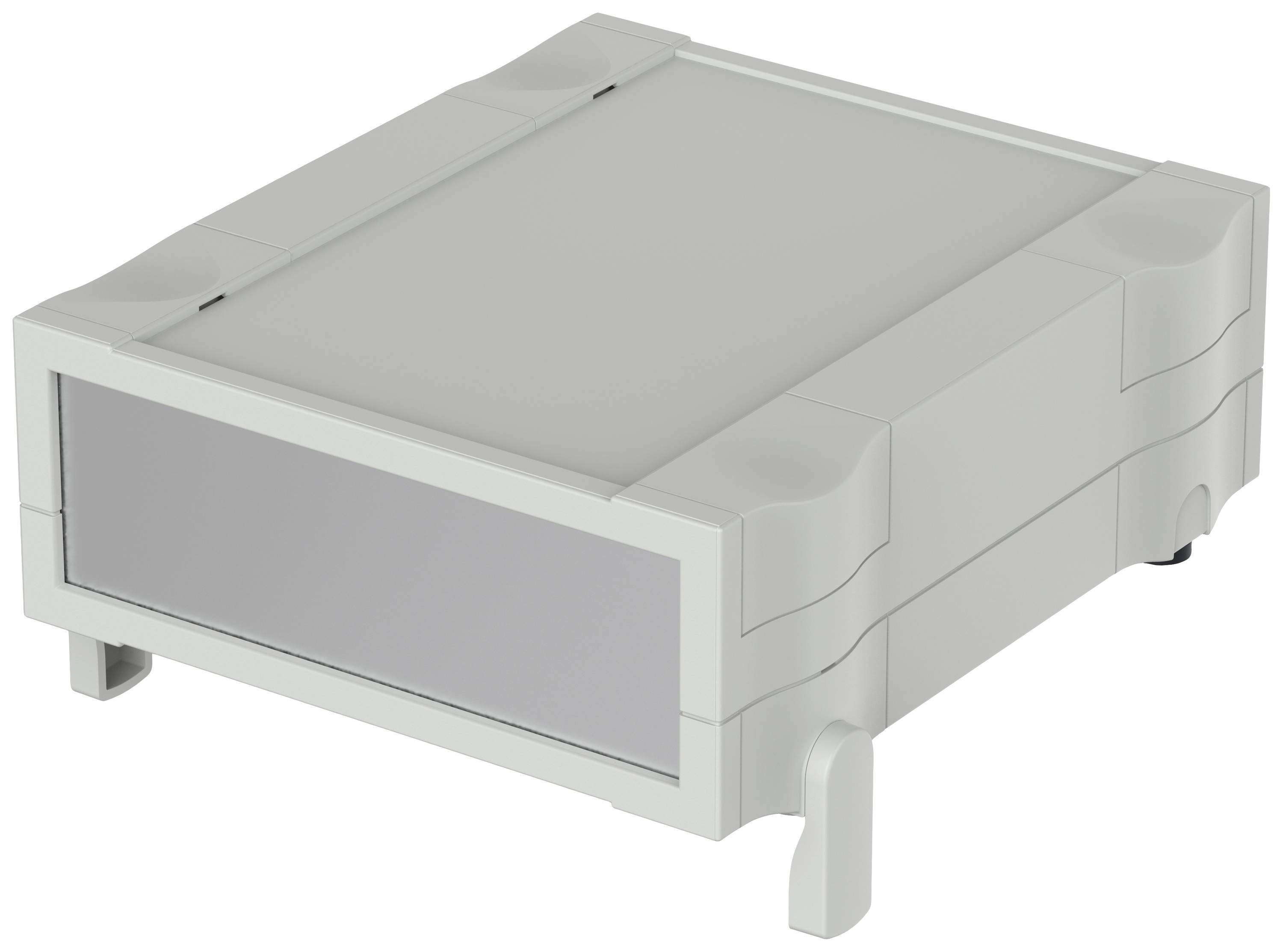 Bopla BOTEGO BO 32009 pouzdro na stůl (d x š x v) 196.9 x 174 x 65.2 mm ABS šedobílá (RAL 7035) 1 ks