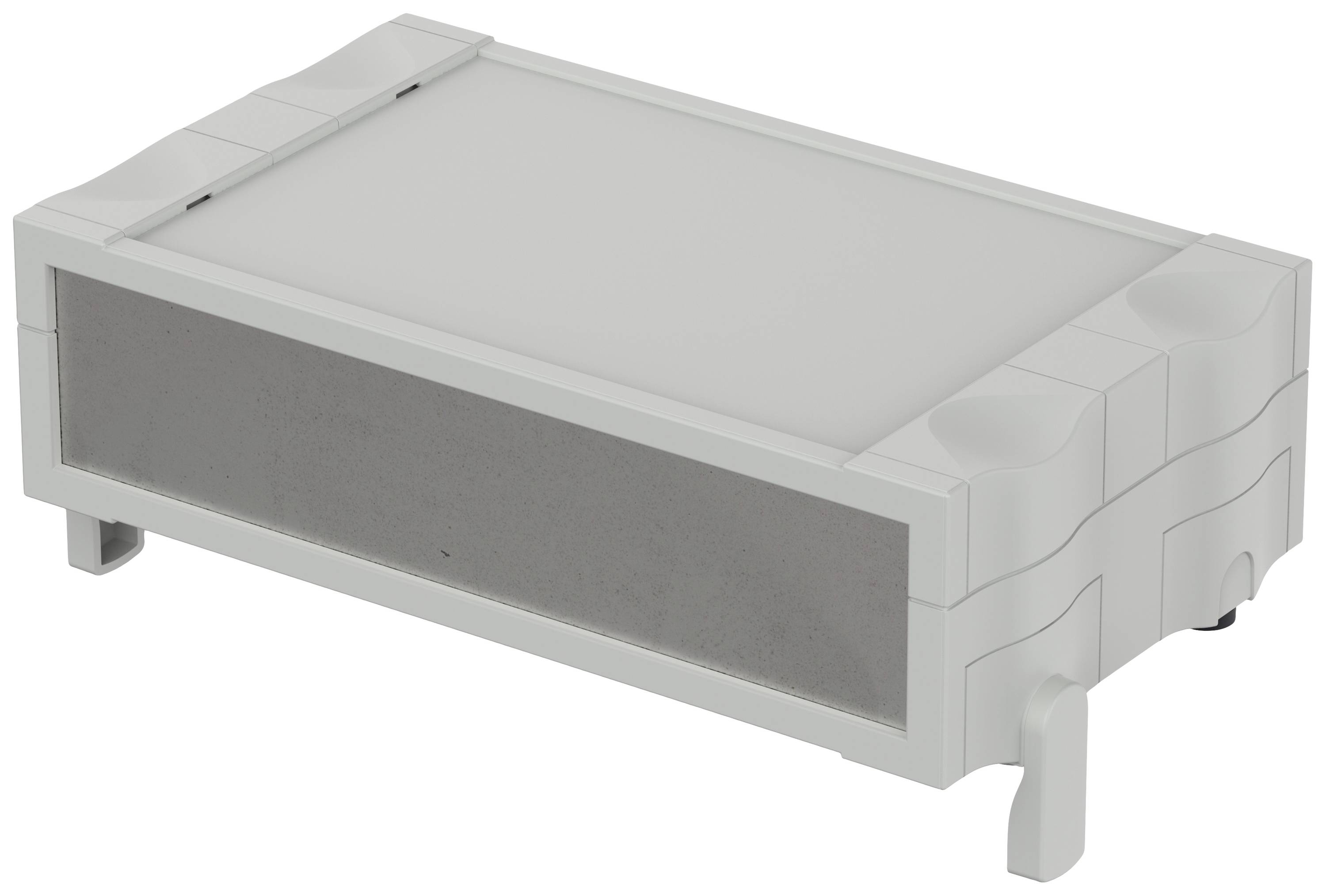 Bopla BOTEGO BO 51409 pouzdro na stůl (d x š x v) 136.9 x 240.7 x 65.2 mm ABS šedobílá (RAL 7035) 1 ks