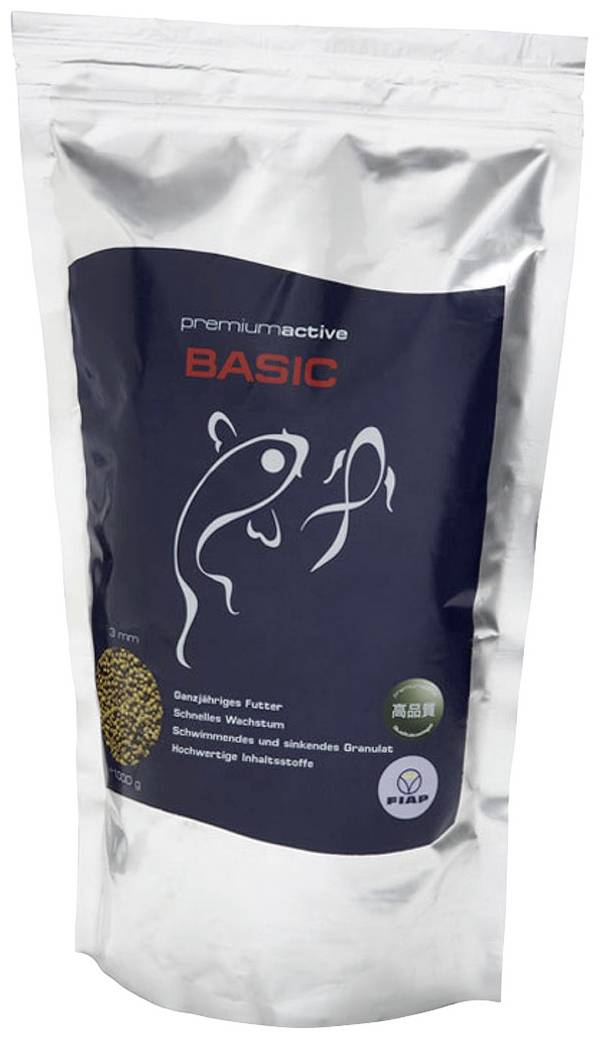 FIAP 3985 premiumactive BASIC 3 mm krmení pro ryby 1000 g