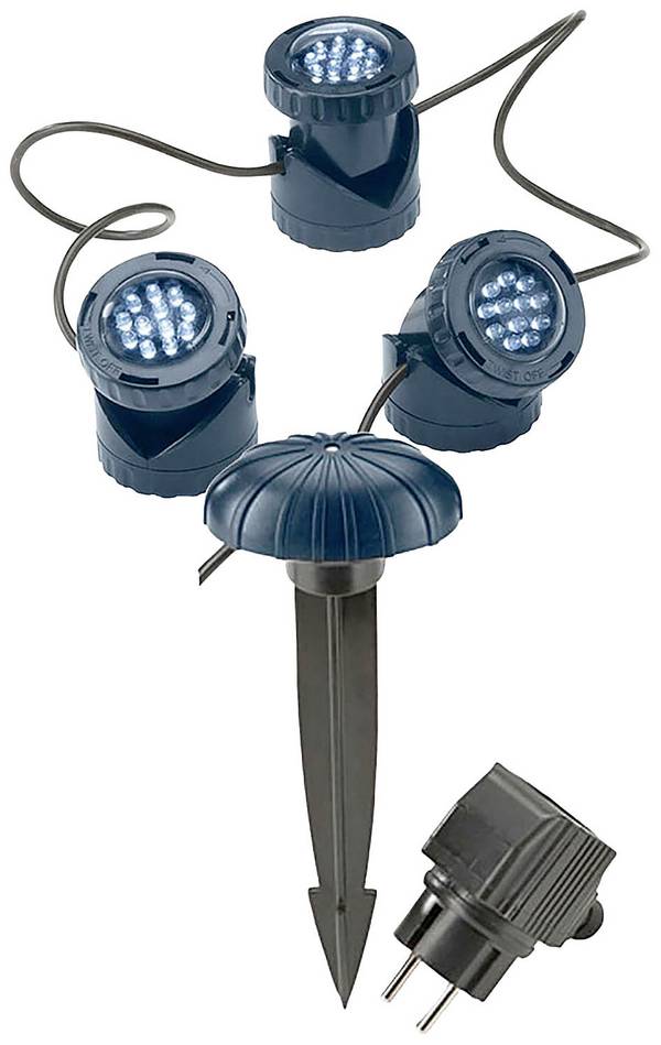 FIAP 3210 osvětlení jezírka sada 3 ks  LED  tmavě modrá