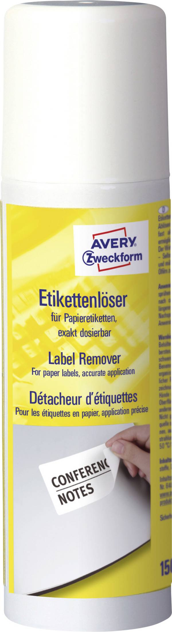 Avery-Zweckform 3590 3590 rozpouštěcí odstraňovač etiket 150 ml