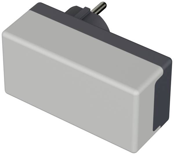 Bopla ELETEC SE 420 E/CEE pouzdro zástrčky 100 x 50 x 40 polykarbonát, ABS světle šedá, grafitově šedá 1 ks