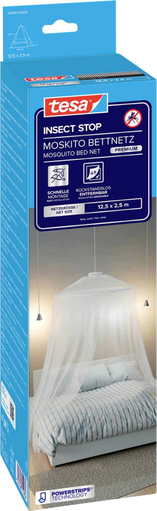tesa COMFORT 55836-00020-00 moskytiéra  (š x v) 2500 mm x 12500 mm bílá 1 ks