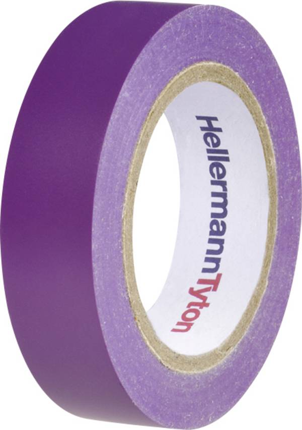 HellermannTyton HelaTape Flex 15 710-00109 izolační páska HelaTape Flex 15 fialová (d x š) 10 m x 15 mm 1 ks