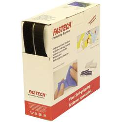 Zalepenie hotmelt pásik so suchým zipsom FASTECH® B20-SKL999910, (d x š) 10000 mm x 20 mm, čierna, 10 m