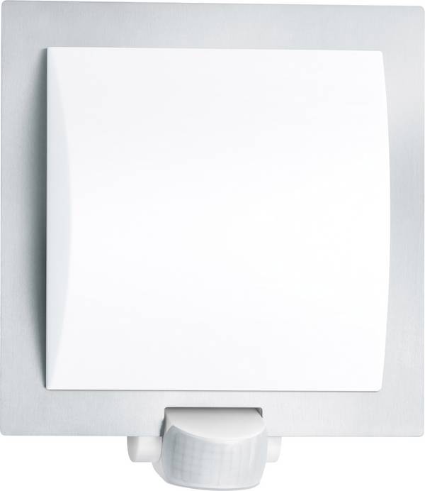 Steinel L20 S 566814 venkovní nástěnné osvětlení s PIR detektorem  úsporná žárovka, LED E27 60 W stříbrná