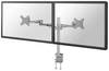 Neomounts FPMA-D935D držák na stůl pro monitor 2 Displej: (s) 25,4 cm (10") - 68,6 cm (27") stříbrná nastavitelná výška, naklápěcí, nakláněcí, otočný