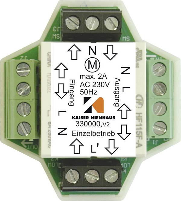 multiple regulátor  Kaiser Nienhaus 330000  pod omítku
