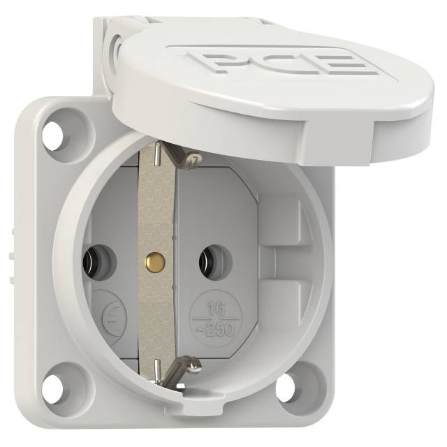 SIROX 601.450.03 zásuvka se sklopným víkem IP54 šedá