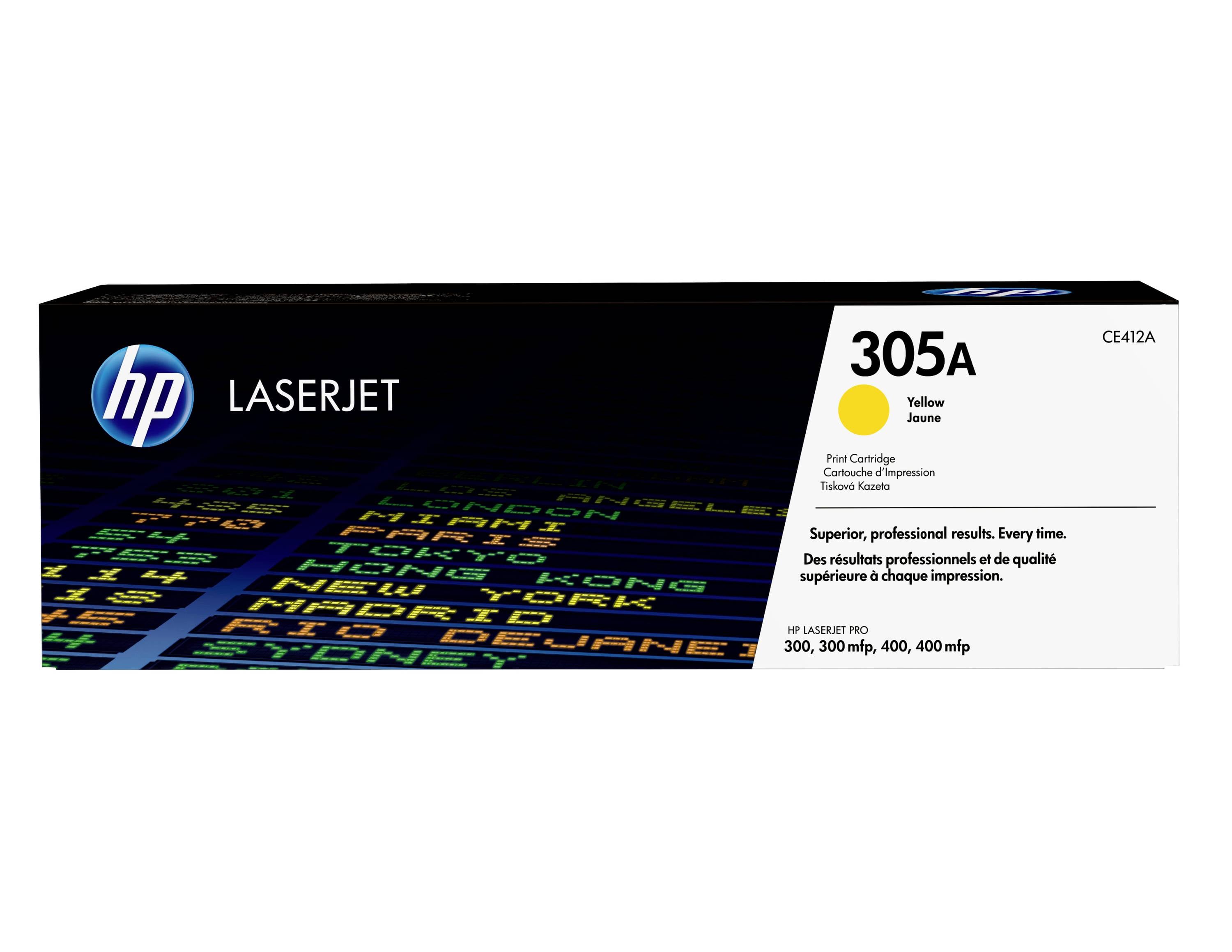 HP 305A CE412A Toner žlutá 2600 Seiten originál náplň do tiskárny