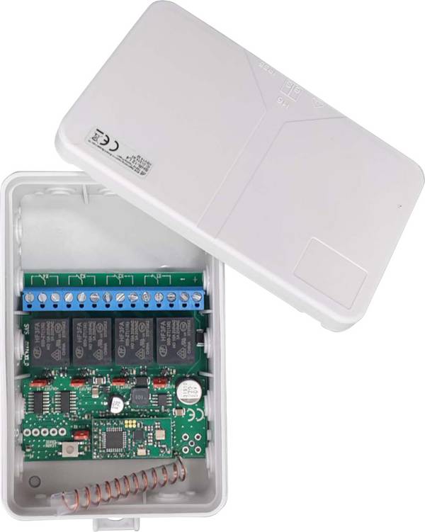 SVS Nachrichtentechnik SHR-12 L4 4kanálové bezdrátový přijímač  Max. dosah: 1000 m 12 V/DC, 30 V/DC