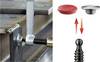 Bessey 3101188 #####Druckplatte Rozpětí (max.):400 mm Vnější délka: 300 mm Délka vyložení:140175 mm
