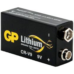 GP Batteries 6LR61 baterie 9 V lithiová 800 mAh 9 V 1 ks
