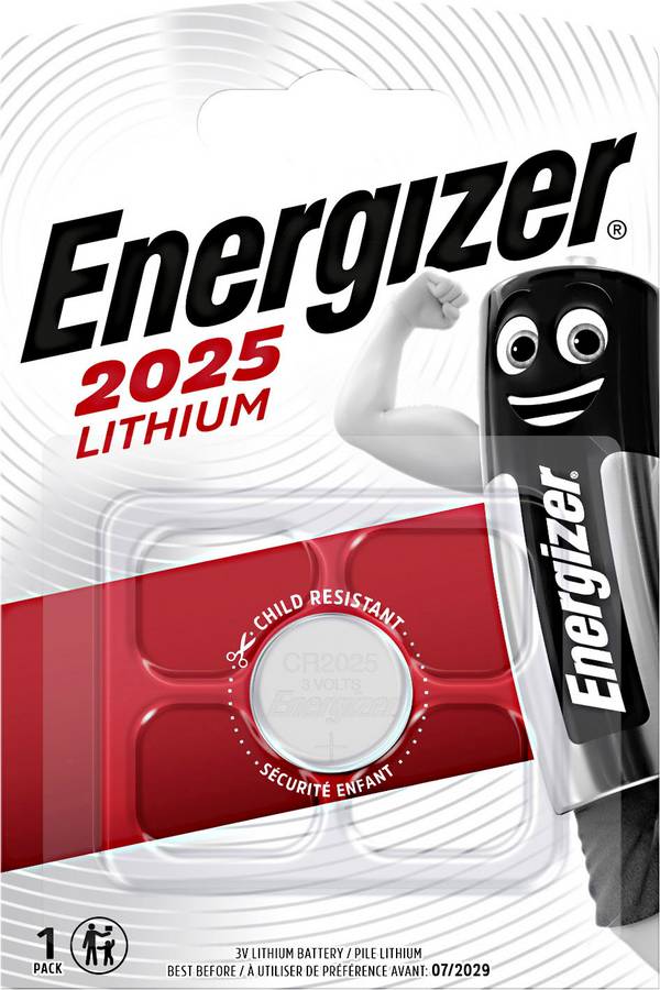 Energizer knoflíkový článek CR 2025 3 V 1 ks 163 mAh lithiová CR2025