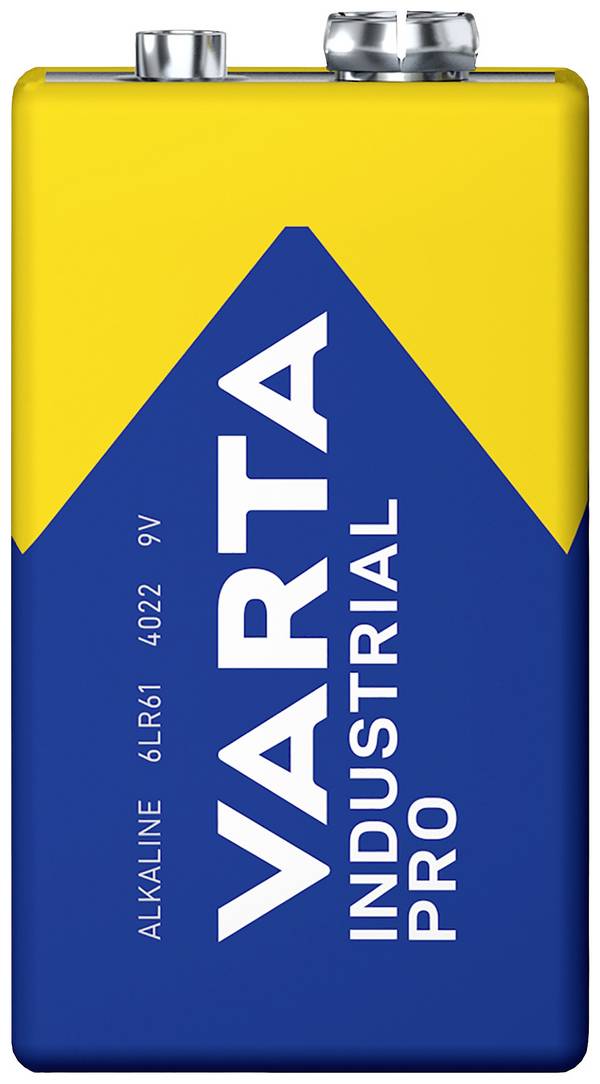 Varta INDUSTRIAL PRO 9V Stk baterie 9 V alkalicko-manganová 640 mAh 9 V 1 ks