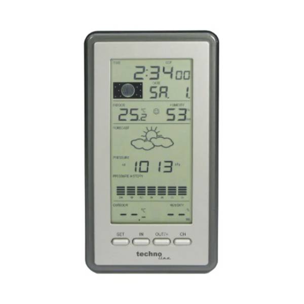 Techno Line  WS 9040 digitální bezdrátová meteostanice  Počet senzorů (max.) 3
