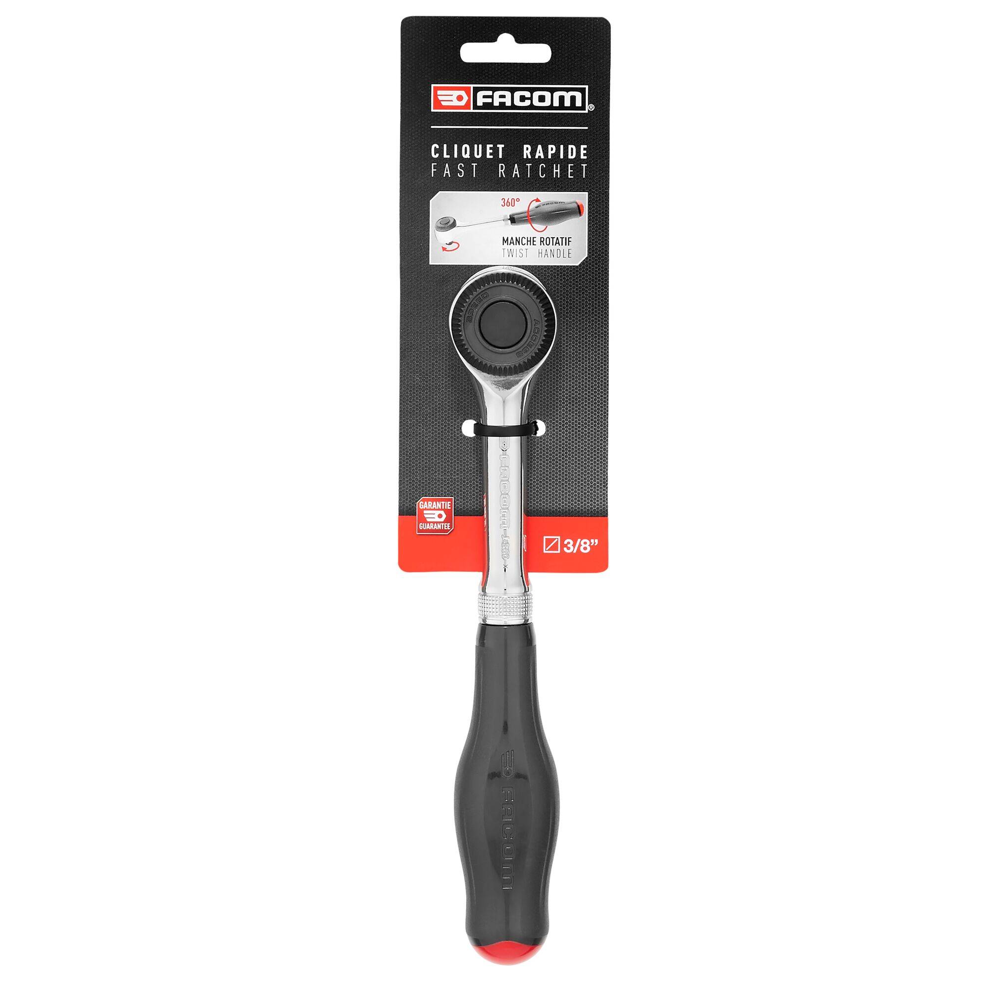 Facom J.360PB ráčna 3/8" 233 mm