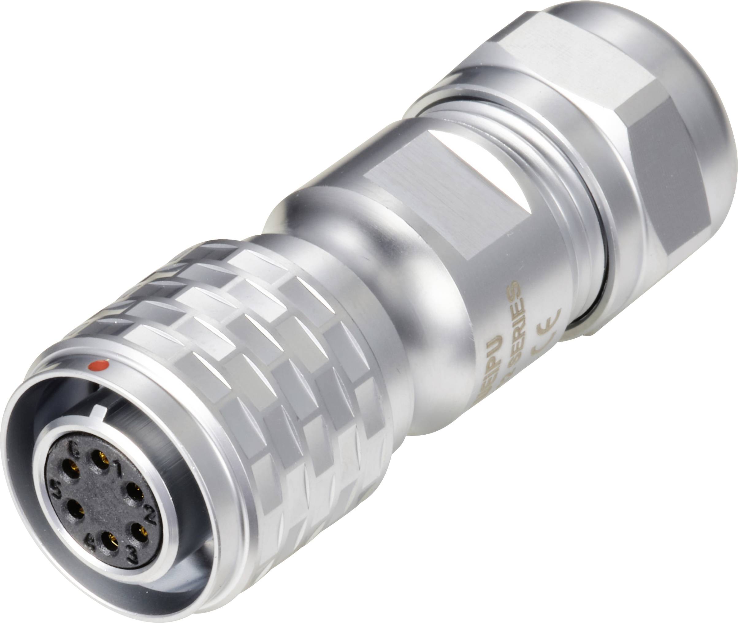 Weipu SF1210/S6 II kulatý faston, 1 ks-0