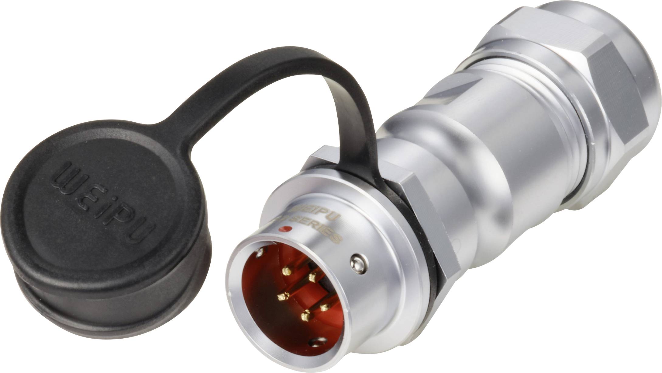 Weipu SF1211/P5 II kulatý faston, 1 ks-0