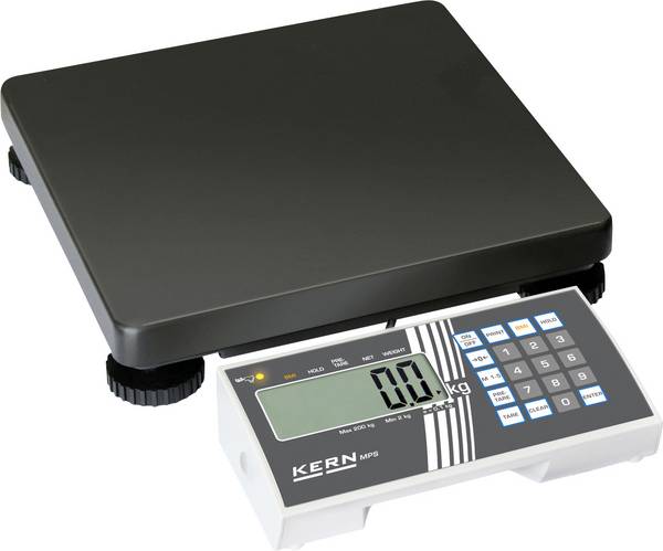 Kern MPS200K100M Osobní váha MPS 200K100M digitální Max. váživost=200 kg černá, šedá Schopný cejchování, kalibrovatelný