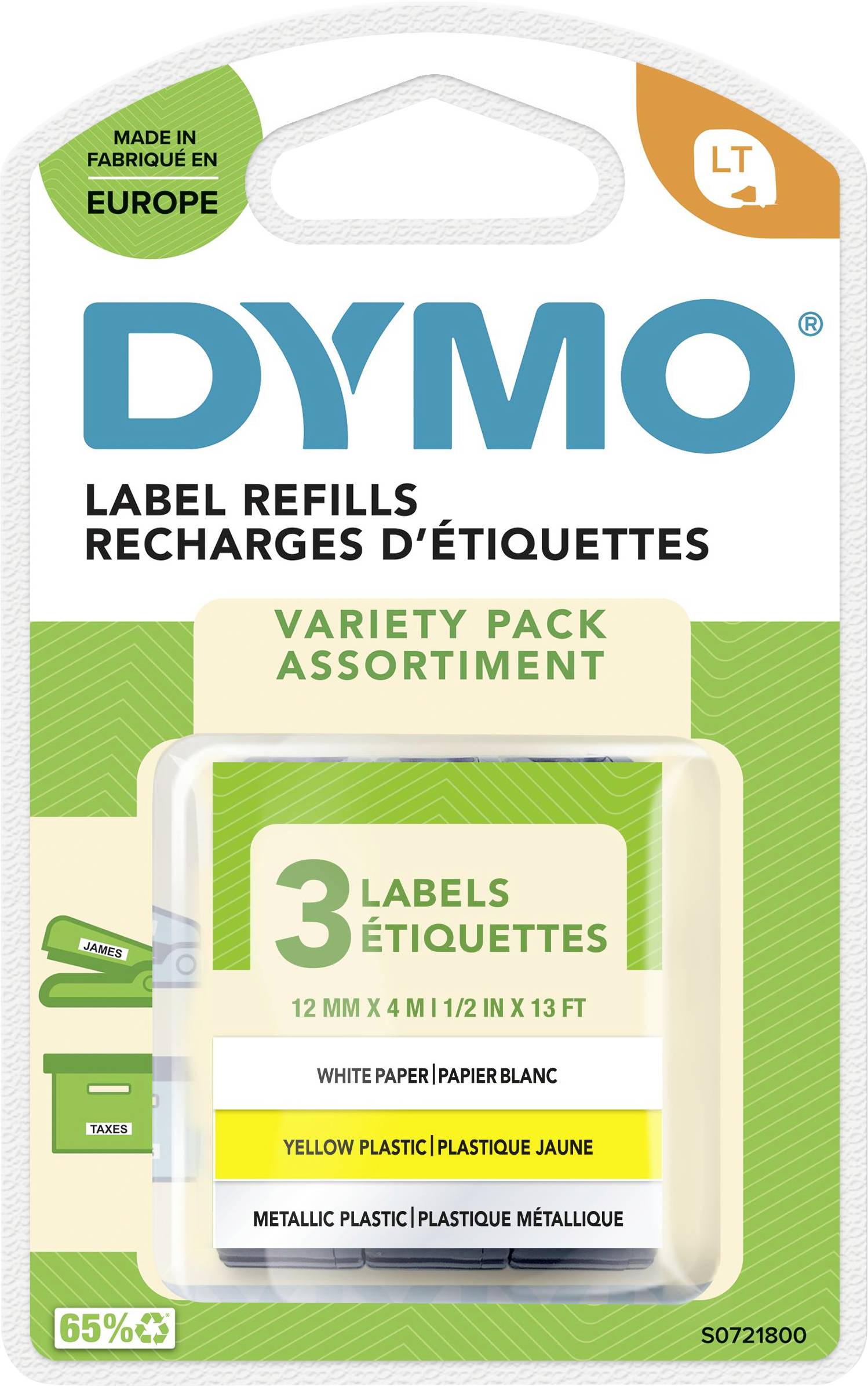 dymo label refills