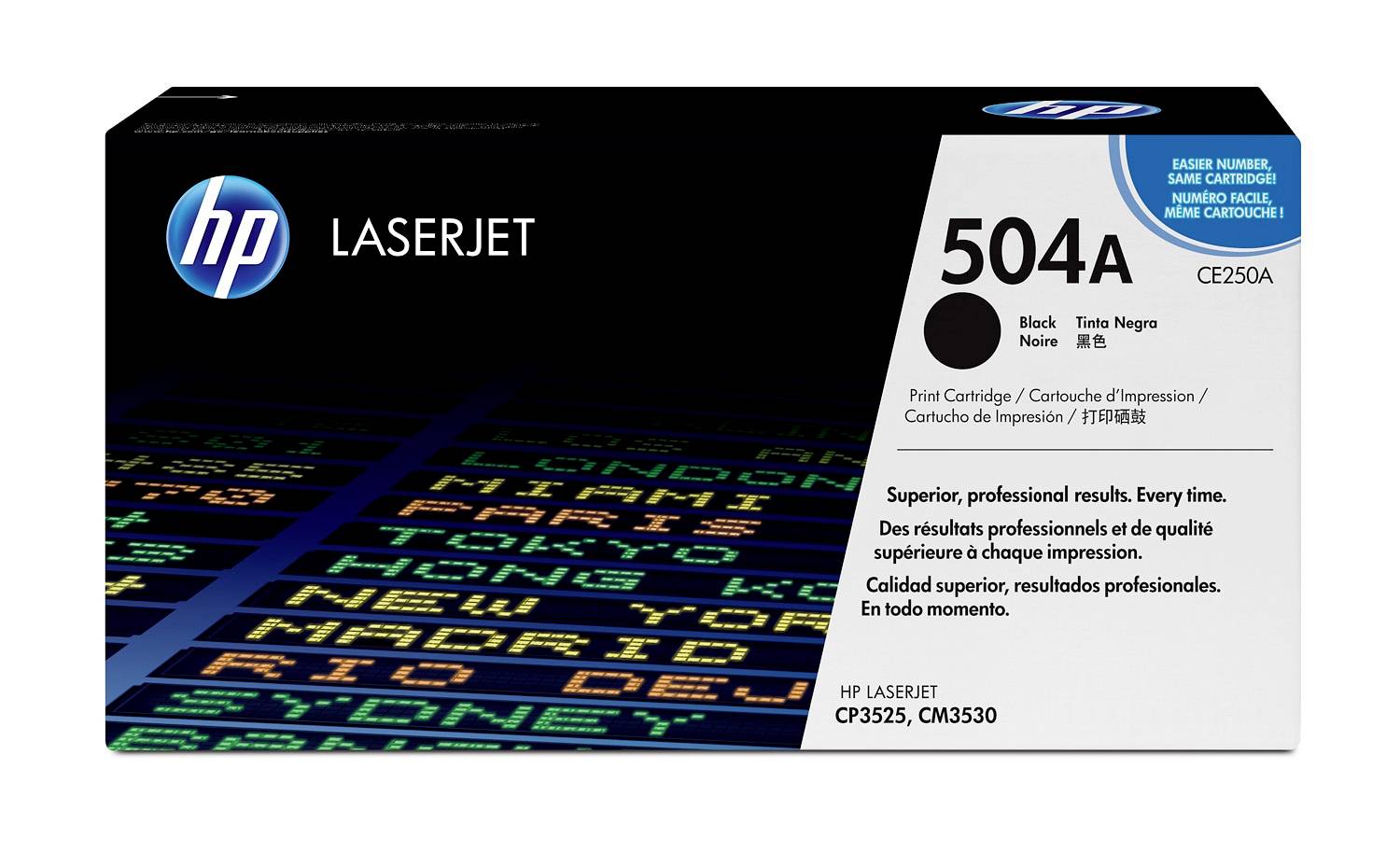 HP Toner 504A originál černá 5000 Seiten CE250A