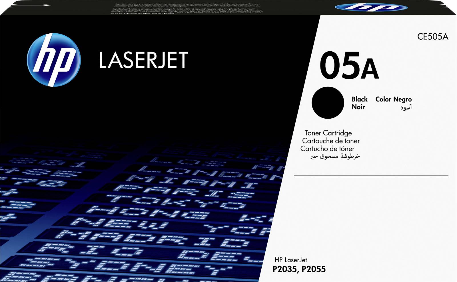 HP Toner 05A originál černá 2300 Seiten CE505A