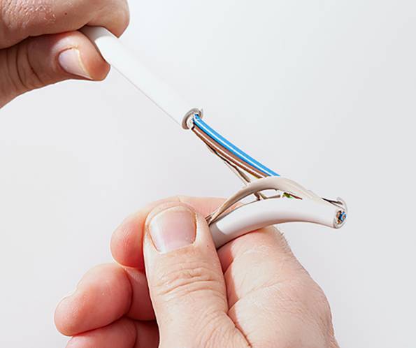 Jokari 10160 No 16 Secura odizolovací nůž Vhodné pro odizolovací kleště Kulaté kabely 4 do 16 mm Vhodné pro značku (kleš-7