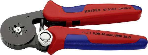 Knipex  97 53 04 krimpovací kleště dutiny na kabely, 0.08 do 16 mm²