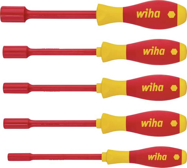 Wiha Wiha SoftFinish electric 322 - Schraubendrehersatz sada šroubováků, vnější šestihran, 5dílná, 29466