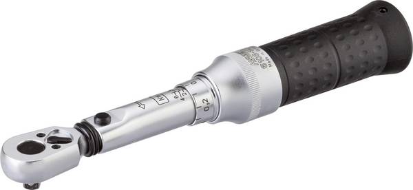 Hazet 6106-1CT, 6106-1CT, momentový klíč, s přepínací ráčnou, 1/4" (6,3 mm), 1 - 6 Nm