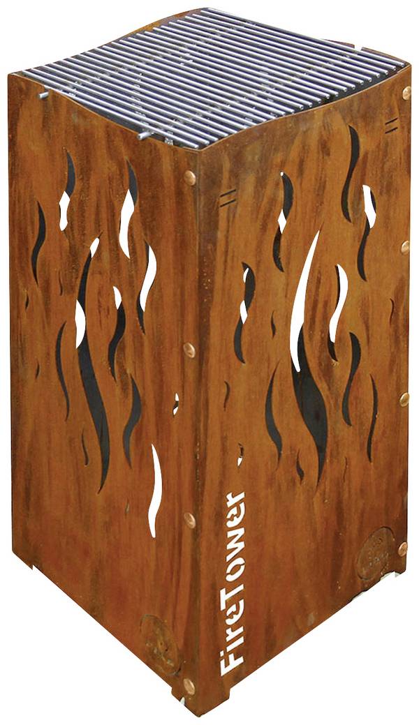 FIAP 2656 premiumdesign FireTower Rost Optik koš na ohniště