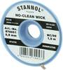 Stannol NC/OO odpájecí lanko Délka 1.5 m Šířka 0.8 mm