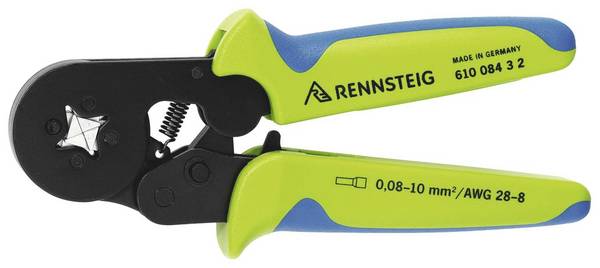 Rennsteig Werkzeuge PEW8.84 610 084 3 2 krimpovací kleště dutiny na kabely, 0.08 do 10 mm²