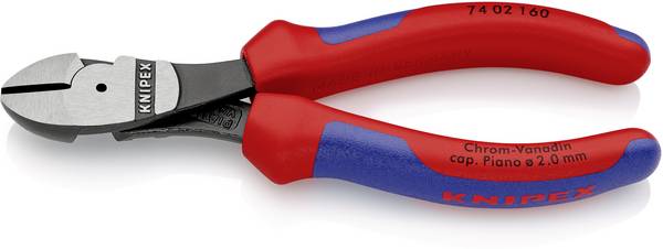 Knipex 74 02 160 74 02 160 dílnu silové boční štípací kleště s fazetou  160 mm