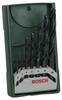 Bosch Accessories 2607019673 Promoline HSS sada spirálových vrtáku do kovu 7dílná 2 mm, 3 mm, 4 mm, 5 mm, 6 mm, 8 mm, 10 mm válcované za tepla DIN 338 válcová stopka 1 sada