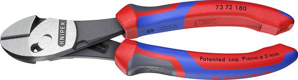 Knipex TwinForce 73 72 180 dílnu silové boční štípací kleště s fazetou  180 mm