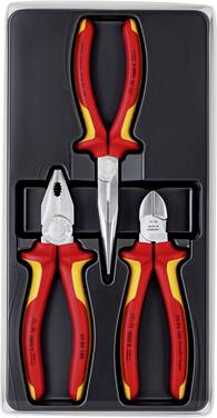 Knipex 00 20 12 sada kleští VDE, 3dílná
