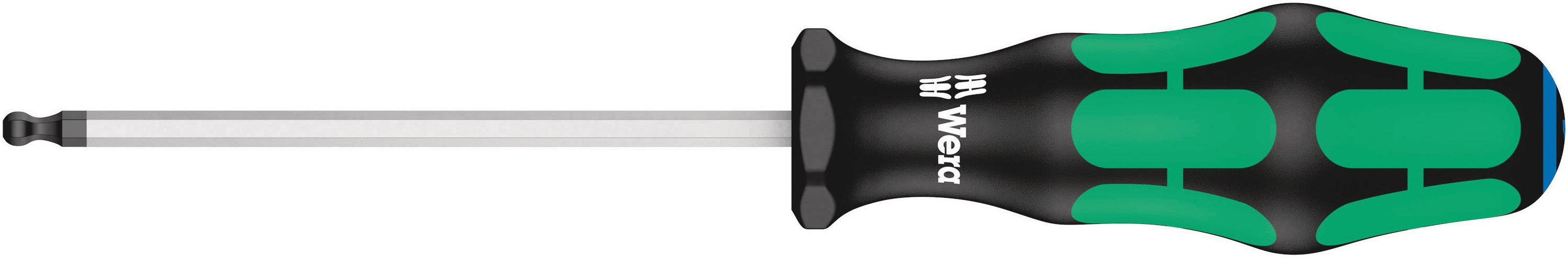 Šroubovák s ergonomickou rukojetí v černozelené barvě a magnetickou čepelí pro lepší uchopení a přesnou práci.