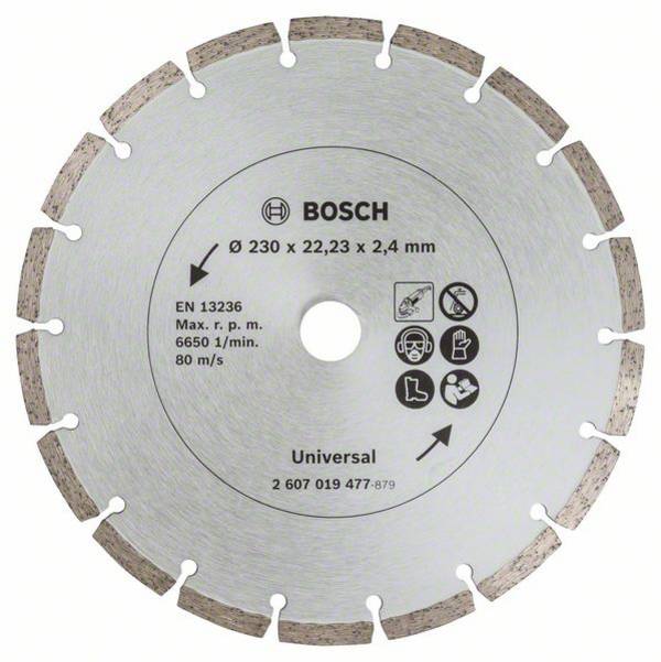 Bosch Accessories 2607019479 2607019479 diamantový řezný kotouč Průměr 230 mm Ø otvoru 22.23 mm stavební materiály 1 ks