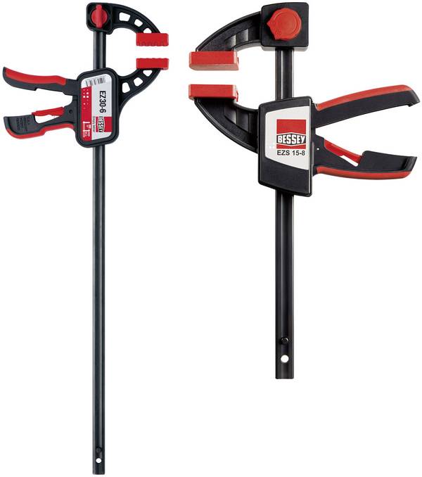 Bessey EZS45-8 jednoruční svorka Rozpětí (max.):450 mm Vnější délka: 680 mm Délka vyložení:80 mm