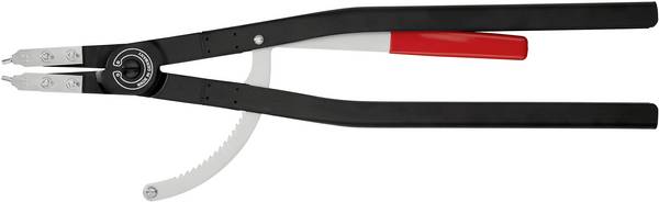 Knipex 44 10 J6 kleště na pojistné kroužky Vhodné pro (kleště na pojistné kroužky) vnitřní kroužky 252-400 mm  Tvar hrotu rovný