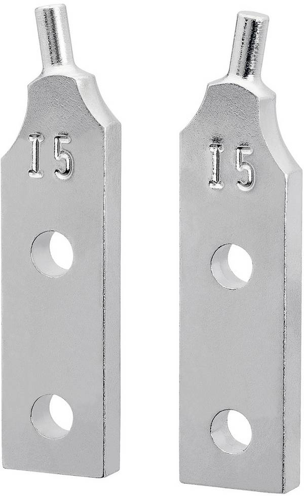 Knipex 44 19 J5 náhradní hroty ke kleštím na pojistné kroužky  Vhodné pro (kleště na pojistné kroužky) vnitřní kroužky 122-300 mm  Tvar hrotu rovný