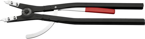 Knipex 46 10 A5 kleště na pojistné kroužky Vhodné pro (kleště na pojistné kroužky) vnější kroužky  122-300 mm Tvar hrotu rovný