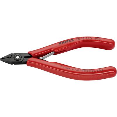 Červené štípací kleště KNIPEX s přesným ostřím, černým ostřím a ergonomickými rukojeťmi. Vhodné pro měď a tvrdý drát až do 0,6 mm.