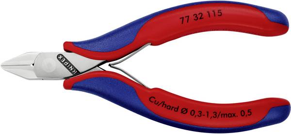 Knipex  77 32 115 pro elektroniku a jemnou mechaniku boční štípací kleště s fazetou  115 mm